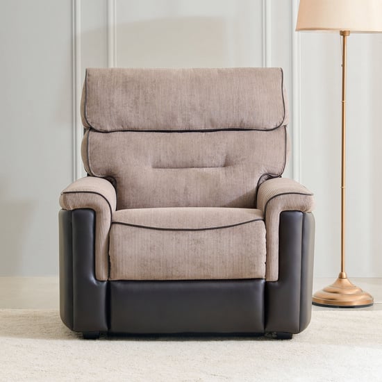 Christian Fabric 3+1+1 Seater Sofa Set - Brown