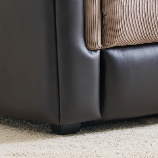 Christian Fabric 3+1+1 Seater Sofa Set - Brown