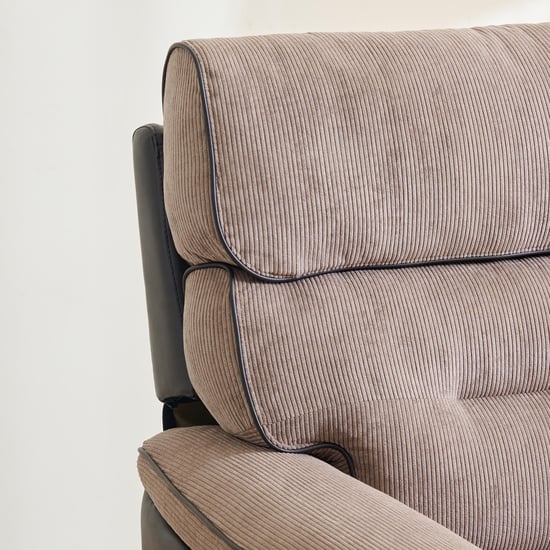 Christian Fabric 3+1+1 Seater Sofa Set - Brown
