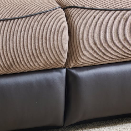 Christian Fabric 3+1+1 Seater Sofa Set - Brown