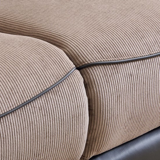 Christian Fabric 3+1+1 Seater Sofa Set - Brown