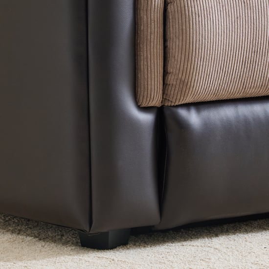 Christian Fabric 3+1+1 Seater Sofa Set - Brown
