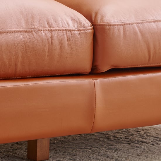 Aprilla NXT Half Leather 3+2+1 Seater Sofa Set - Tan