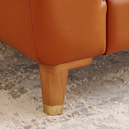 Aprilla NXT Half Leather 3+2+1 Seater Sofa Set - Tan