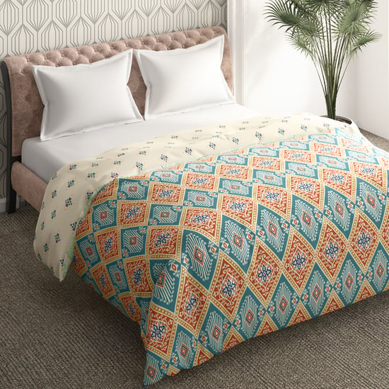 PORTICO Patola Cotton Printed Double Comforter