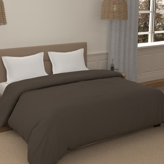 PORTICO Satin Premium Cotton Double Duvet Cover