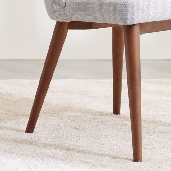 Regent Ceramic Top 6-Seater Dining Set with Chairs - Grey and Brown