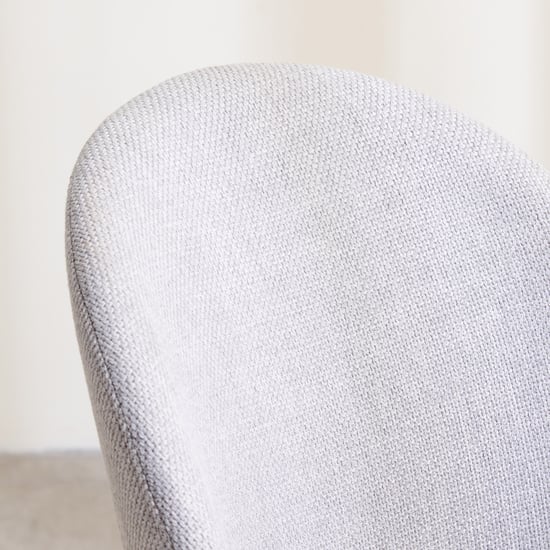 Regent Ceramic Top 6-Seater Dining Set with Chairs - Grey and Brown