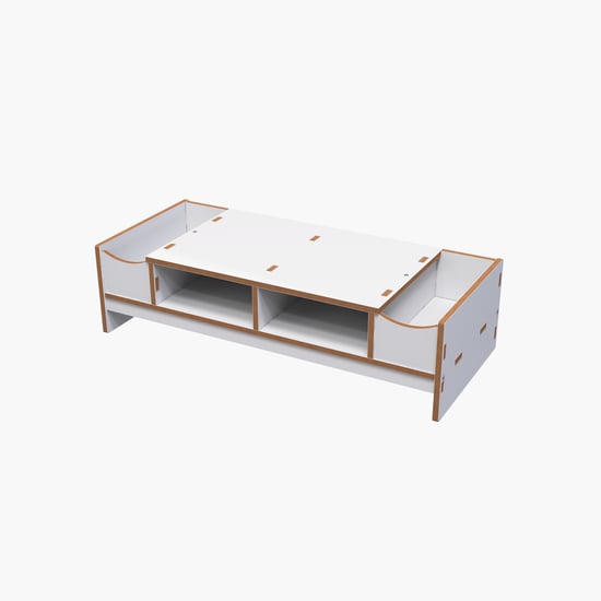 HOME SPARKLE Monitor and Laptop Stand - White