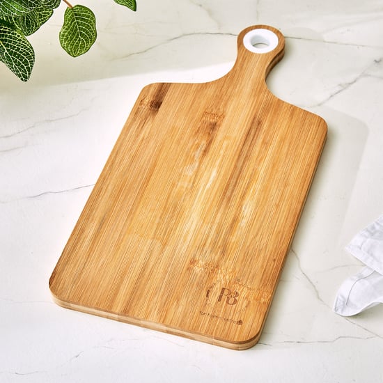 Chef Cubis Edulis Bamboo Chopping Board with Handle