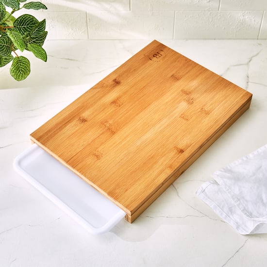 Chef Special Edulis Bamboo Chopping Board with Tray