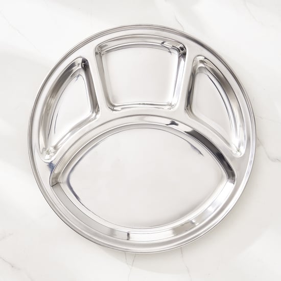 Corsica Aresco Stainless Steel Partition Plate - 32cm