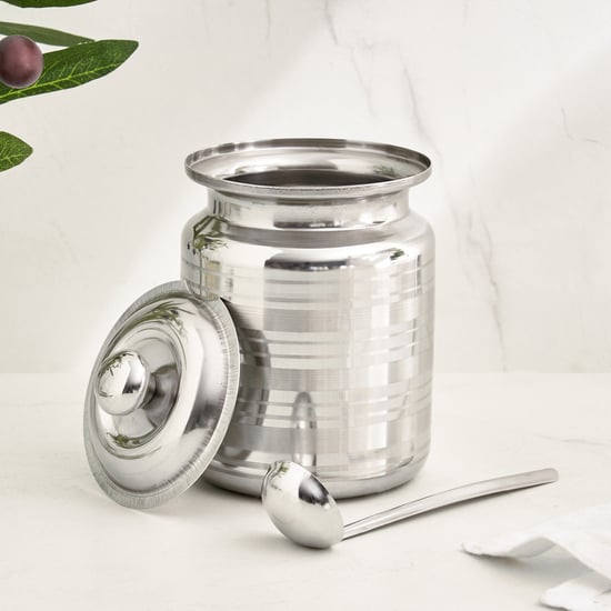 Corsica Aresco Stainless Steel Ghee Pot - 350ml