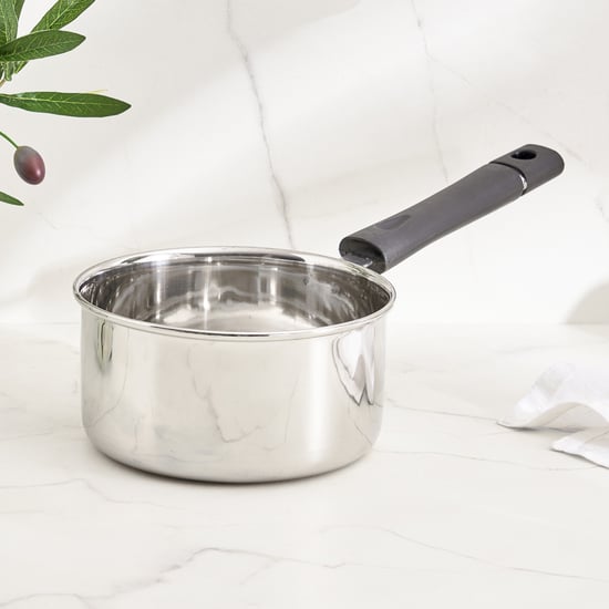 Corsica Aresco Stainless Steel Saucepan - 1.35L