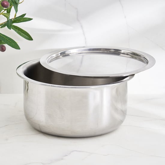 Corsica Aresco Triply Stainless Steel Tope with Lid - 3L