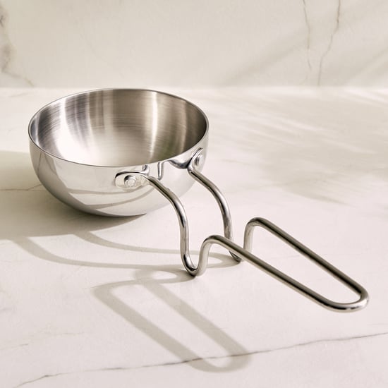 Valeria Carin Tri-Ply Stainless Steel Induction Compatible Tadka Pan - 12cm