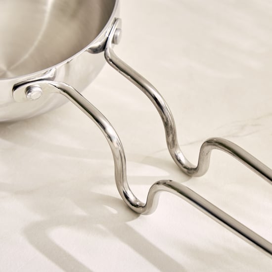 Valeria Carin Tri-Ply Stainless Steel Induction Compatible Tadka Pan - 12cm