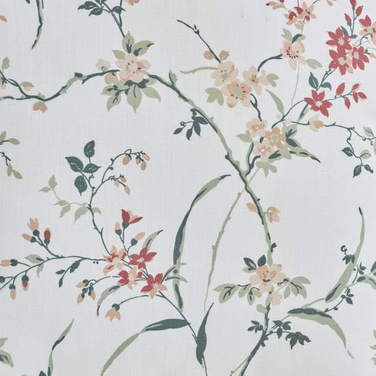 Helios Zara Fabric 3+2 Seater Sofa Set - White