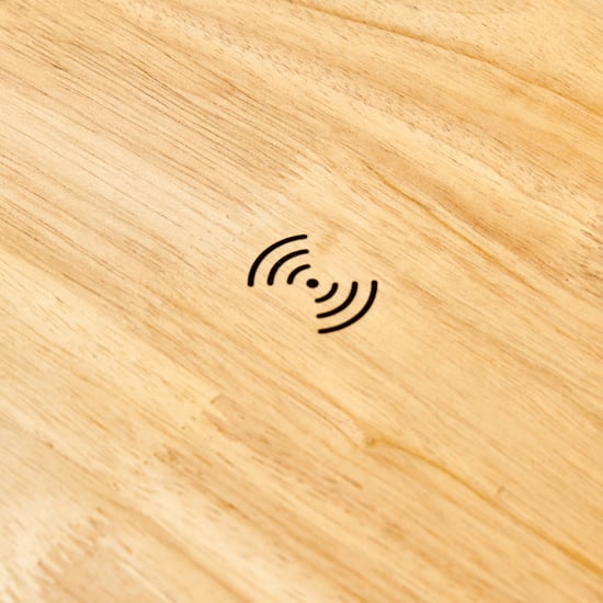 Ascent Solid Wood Top Adjustable Smart Study Desk - Oak