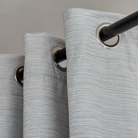 Drift Set of 2 Jacquard Blackout Window Curtains