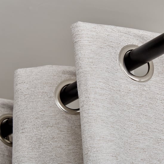 Drift Set of 2 Jacquard Blackout Window Curtains
