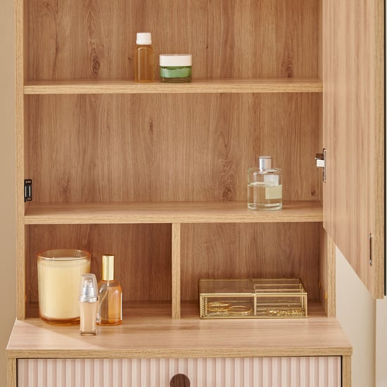 Lexus Dresser Mirror with Drawer - Brown