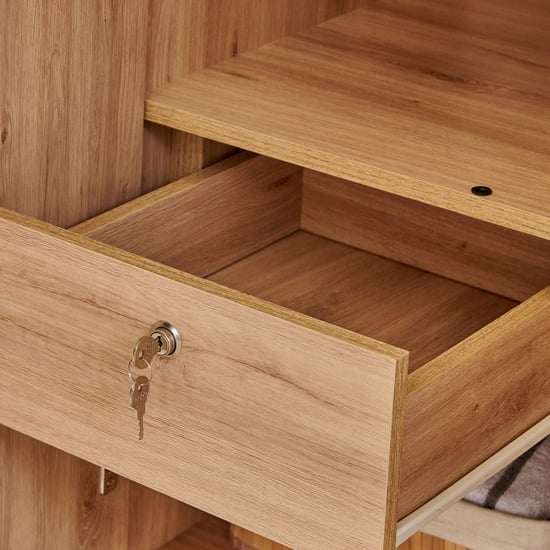 Lexus 4-Door Wardrobe - Brown