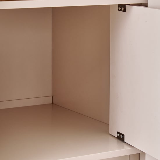 Vegas 2-Door Wardrobe with Mirror - Grey