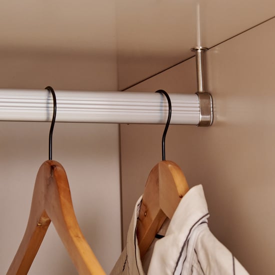 Vegas 2-Door Wardrobe with Mirror - Grey