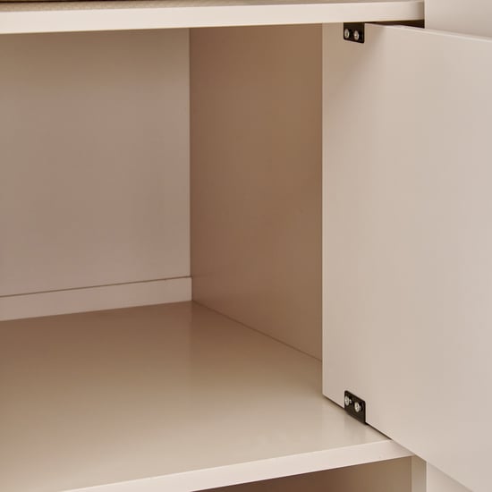 Vegas 3-Door Wardrobe with Mirror - Grey