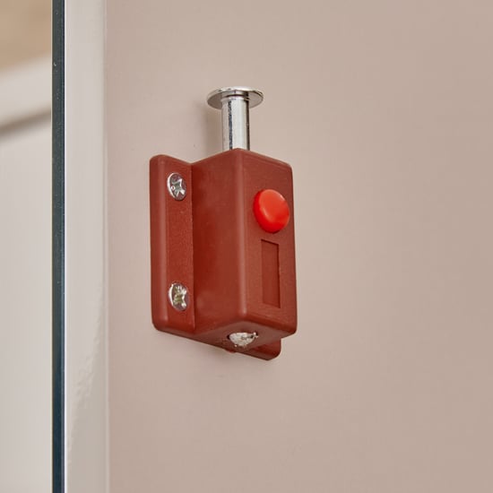 Vegas 3-Door Wardrobe with Mirror - Grey