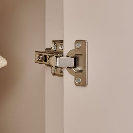 Vegas 3-Door Wardrobe with Mirror - Grey