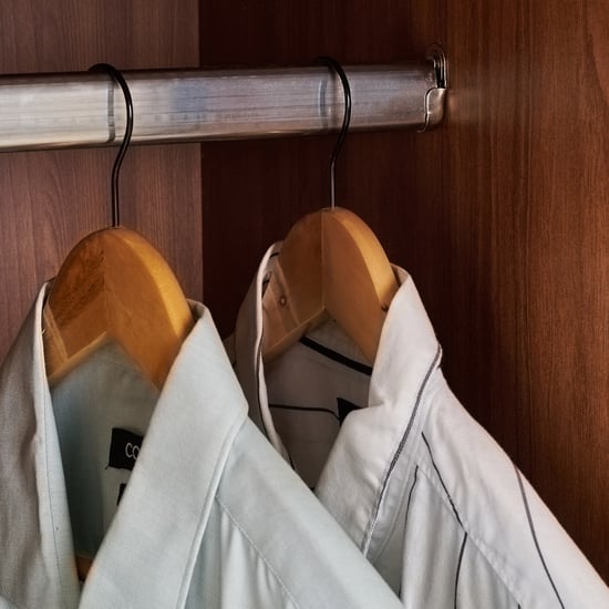 Helios Alton 2-Door Sliding Wardrobe with Mirror - Walnut