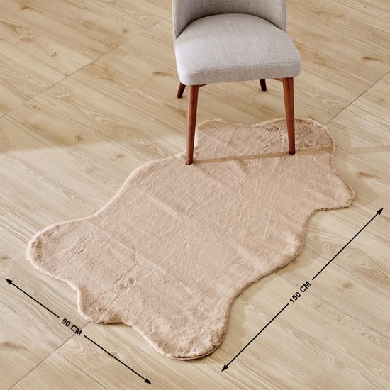 Quartz Luxor Faux Fur Carpet - 150x90cm