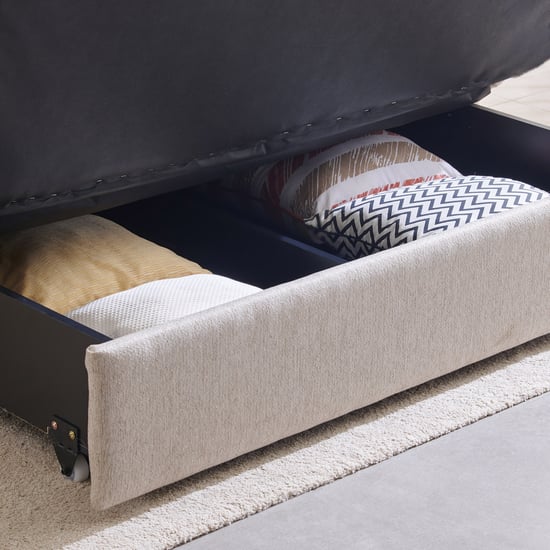 Bogota NXT Fabric 2-Seater Sofa Bed with Cushions - Beige