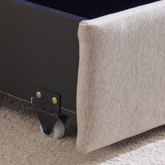 Bogota NXT Fabric 2-Seater Sofa Bed with Cushions - Beige