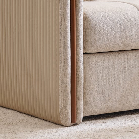 Bogota NXT Fabric 2-Seater Sofa Bed with Cushions - Beige