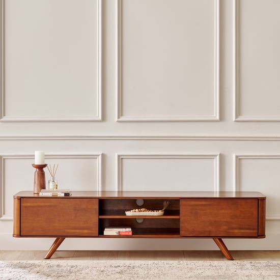Mayfair Solid Wood TV Unit - Walnut