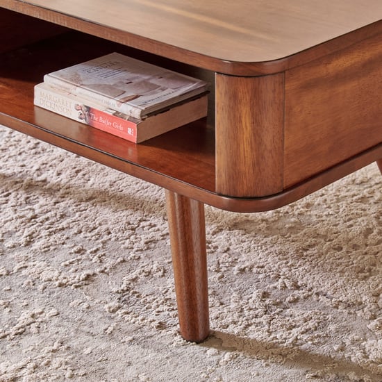 Mayfair Solid Wood Coffee Table - Walnut