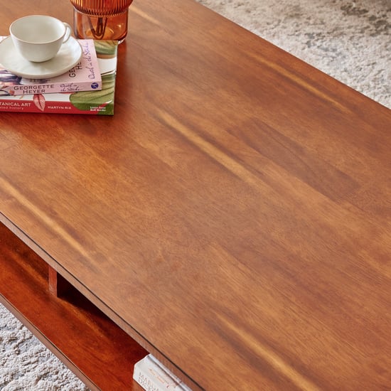 Mayfair Solid Wood Coffee Table - Walnut