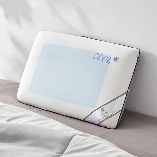 Slumber Memory Foam Pillow with Cooling Gel Pad - 56x36cm