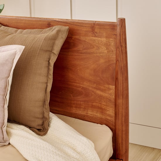 Amanda Acacia Wood Day Bed - Walnut