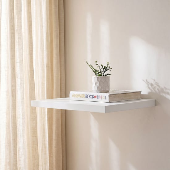 Helios Soho Open Wall Shelf - White