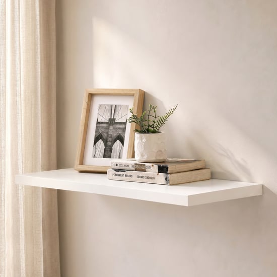 Helios Soho Open Wall Shelf - White