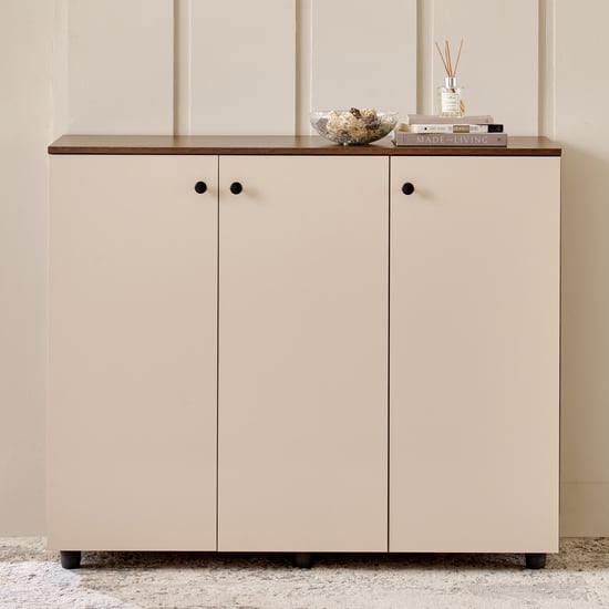 Addison 20 Pair Shoe Cabinet - Walnut