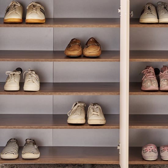 Addison 20 Pair Shoe Cabinet - Walnut