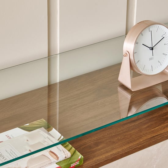 Addison 18 Pair Shoe Cabinet with Drawers - Walnut