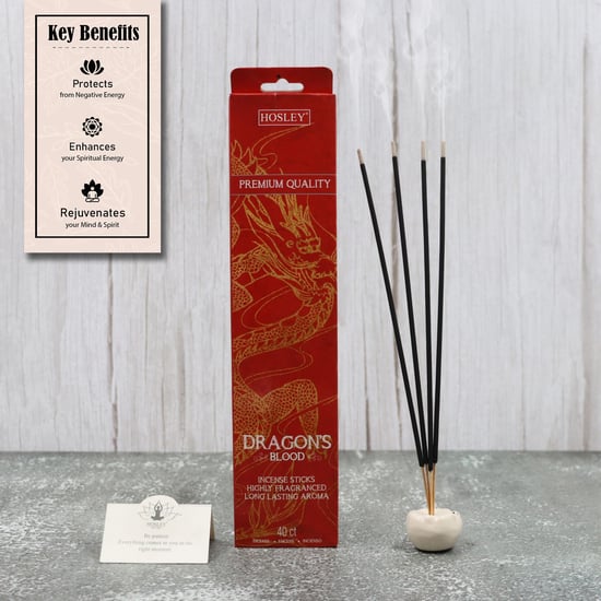 HOSLEY 240Pcs Dragon's Blood Incense Sticks