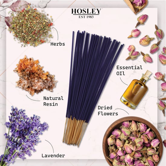 HOSLEY 240Pcs Lavender Fields Incense Sticks