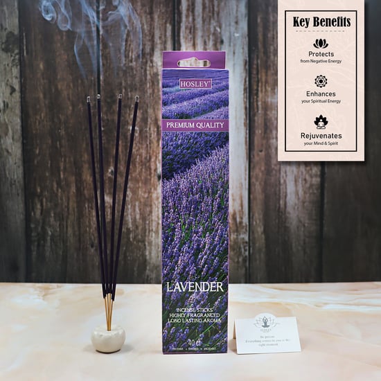 HOSLEY 240Pcs Lavender Fields Incense Sticks